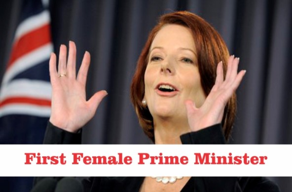 History in the Making: Australia’s First Female Prime Minister